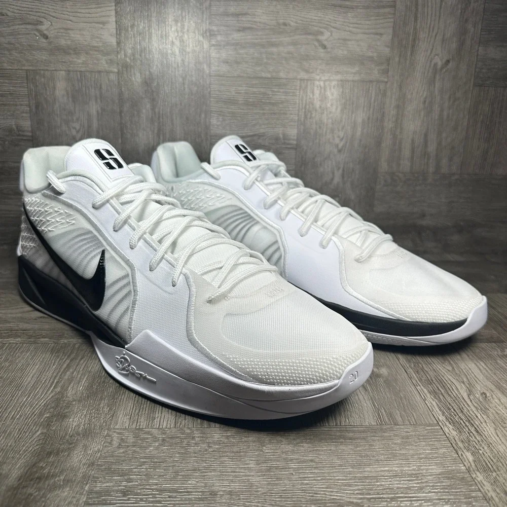 Nike Sabrina 2 Basketball Mens 17 White Black Athletic NEW HM5038-102